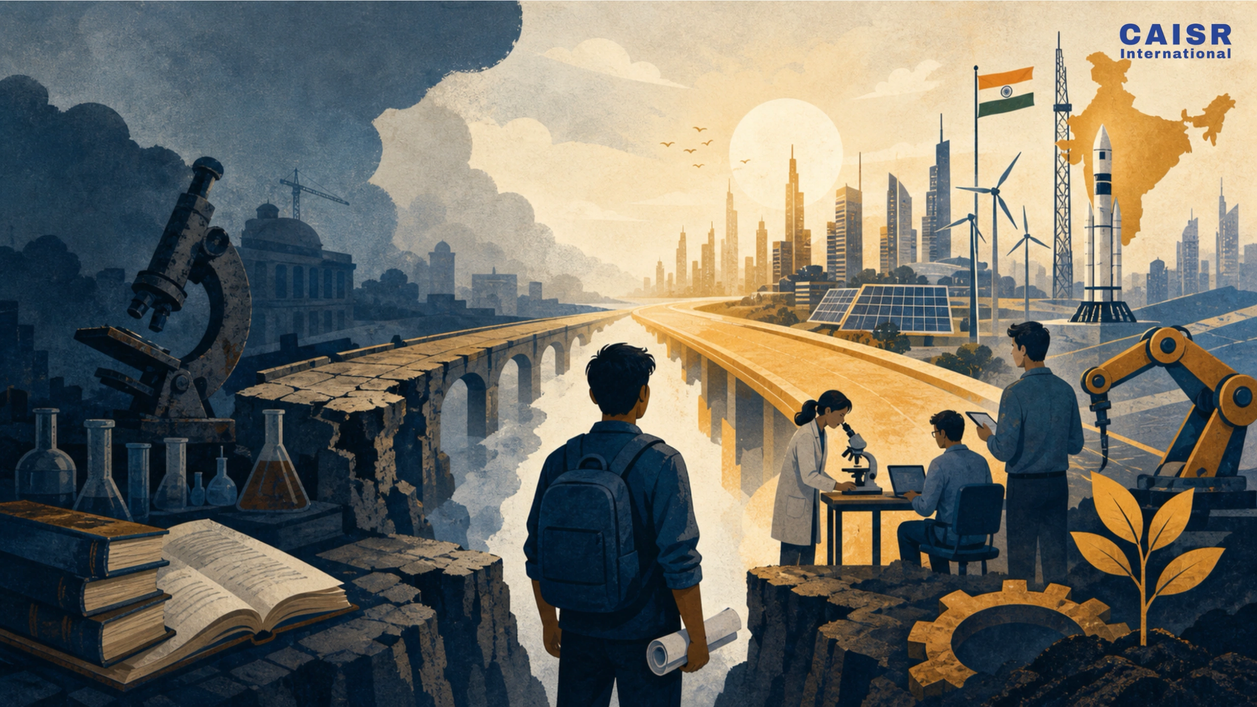 A Grand Vision and the Great Research Deficit: A Blurred Viksit Bharat by 2047